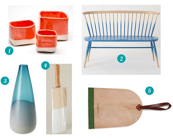 paint dipped decor