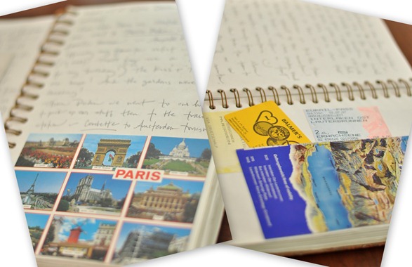 travel journal memories