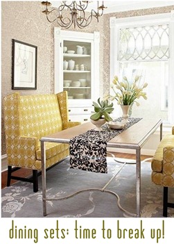 dining sets break up
