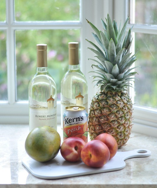 tropical sangria ingredients