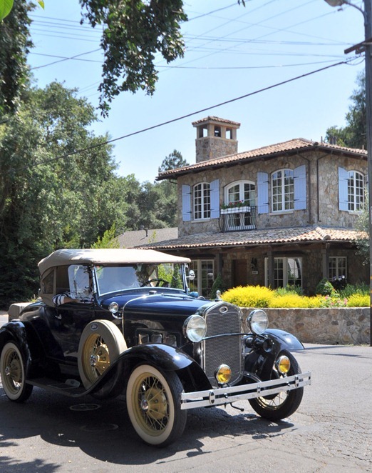 belle maison old time car
