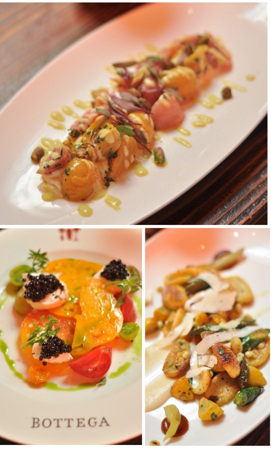 lunch at bottega