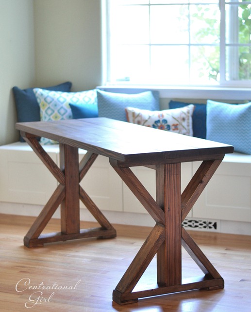 x base rustic table cg