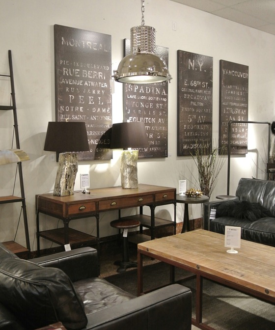 busroll art reclaimed wood desk montreal