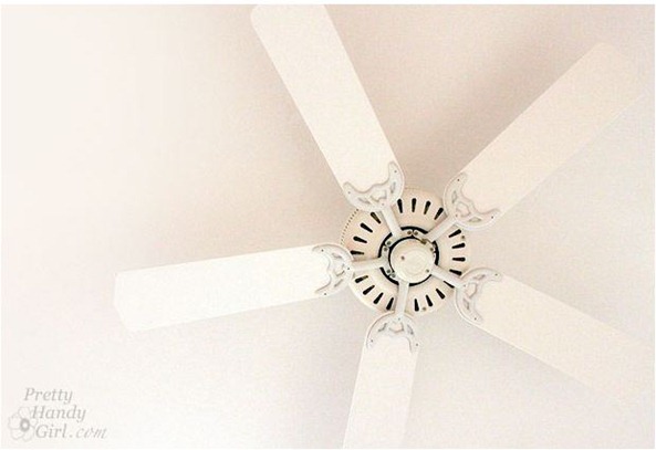 painted ceiling fan prettyhandygirl