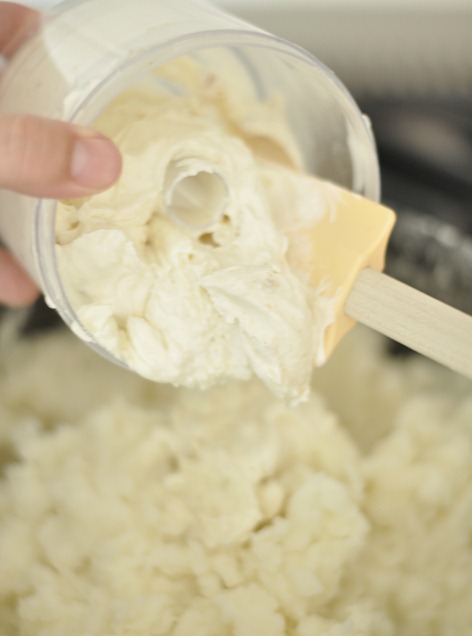 creme fraiche mixture