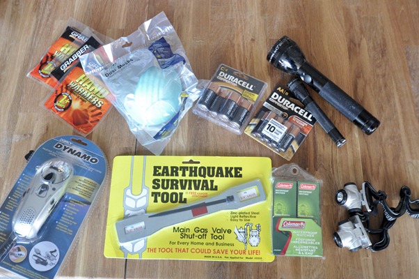 earthquake survival tool etc