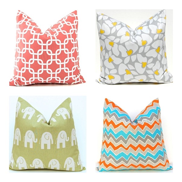 festive home decor pillows