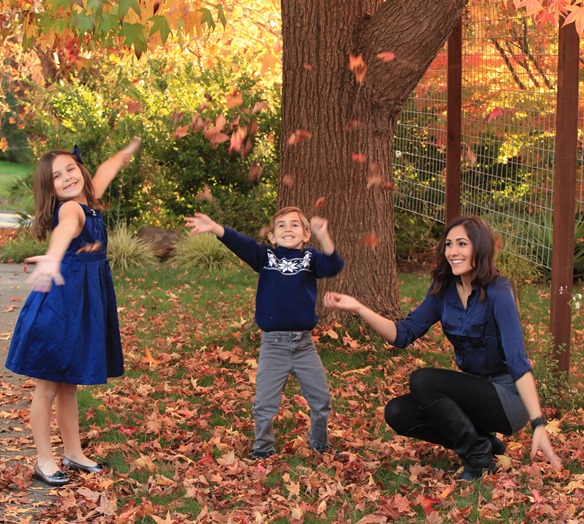 leaf throwing
