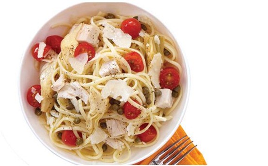 linguine with turkey