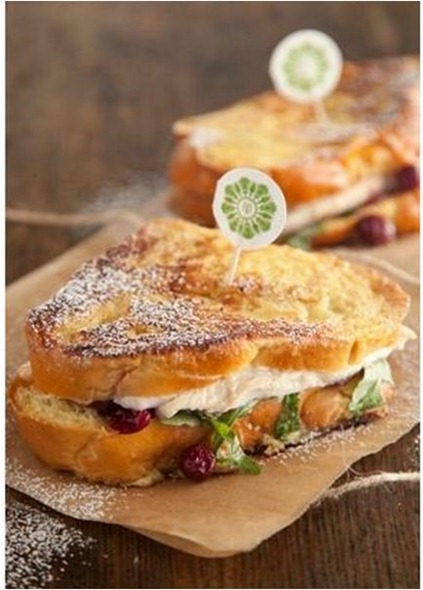 turkey cranberry monte cristo