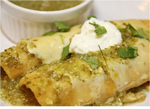 turkey enchiladas verde