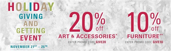z gallerie promo