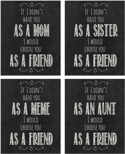 mother's day printables