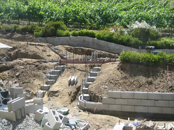 building stairs