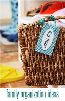 family organization ideas