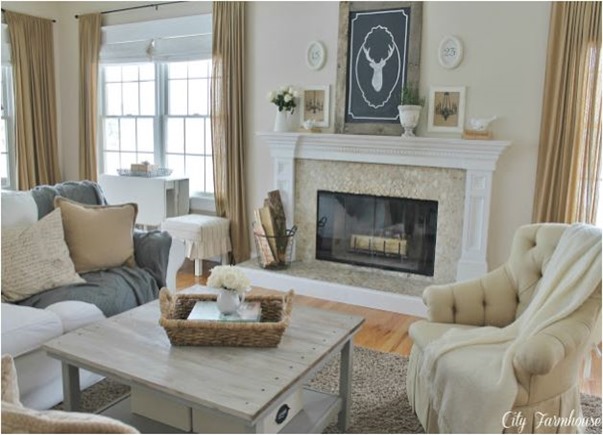 family room city farmhouse blog