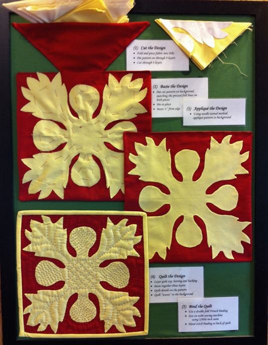 hawaiian quilt process