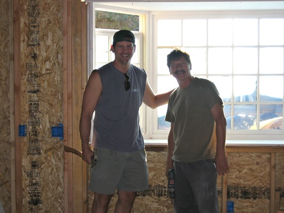 installing the kitchen window
