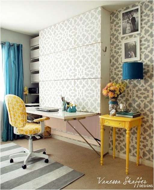 murphy bed desk vanessashafferdesigns