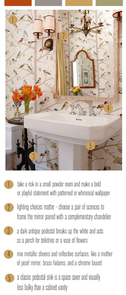 sarah richardson powder room takeaway tuesday