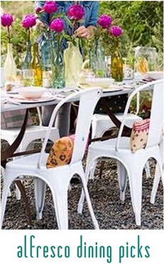 alfresco dining picks