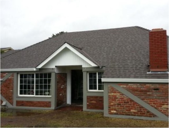 brick childhood home