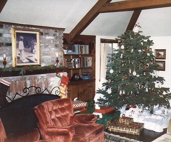 red chairs in living room