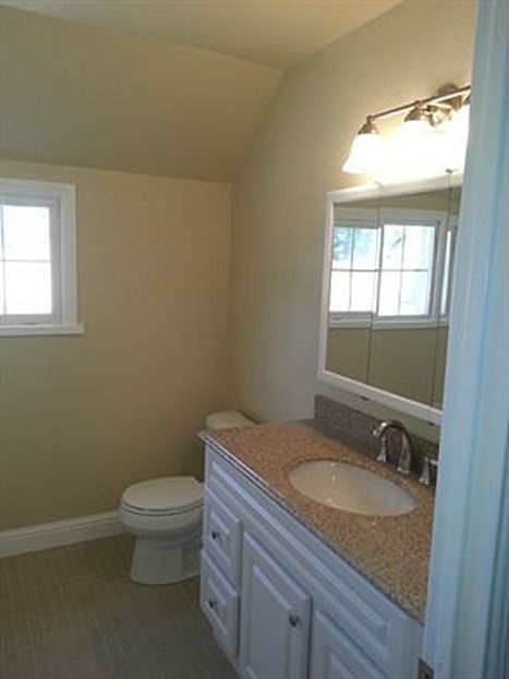 remodeled bathroom