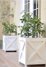 diy criss cross planters
