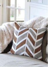 painted herringbone