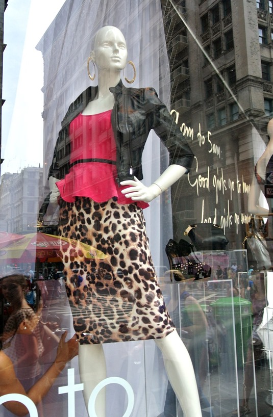leopard skirt leather jacket