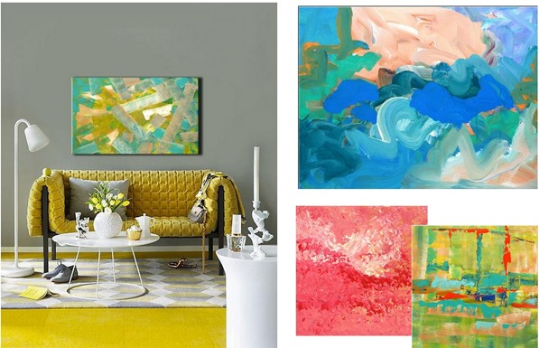 abstract art colorrich