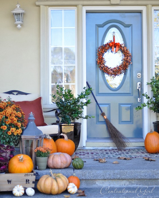 blue door berry wreath