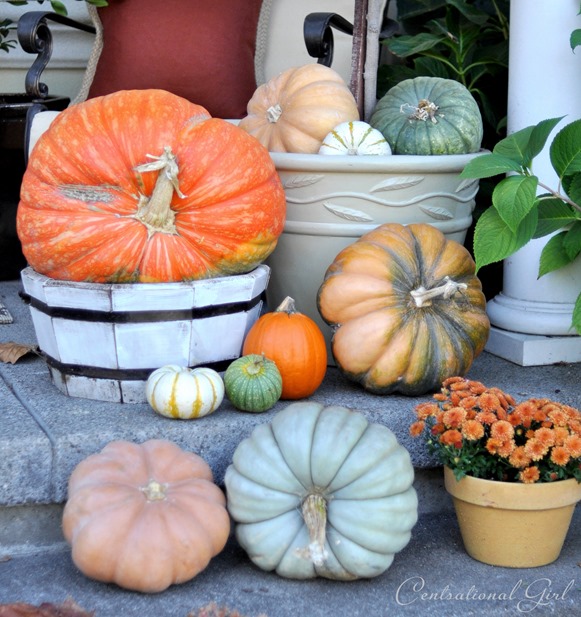 porch pumpkins