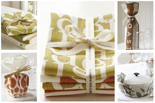 studio patro linens as gifts