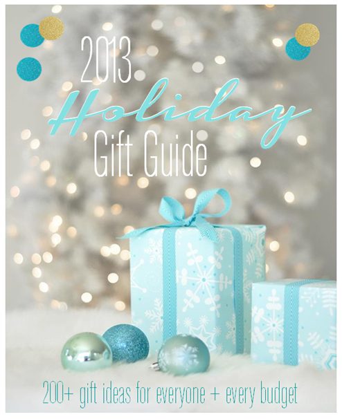 holiday gift guide 2013