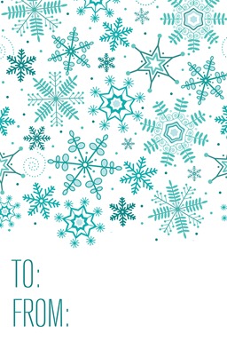snow label