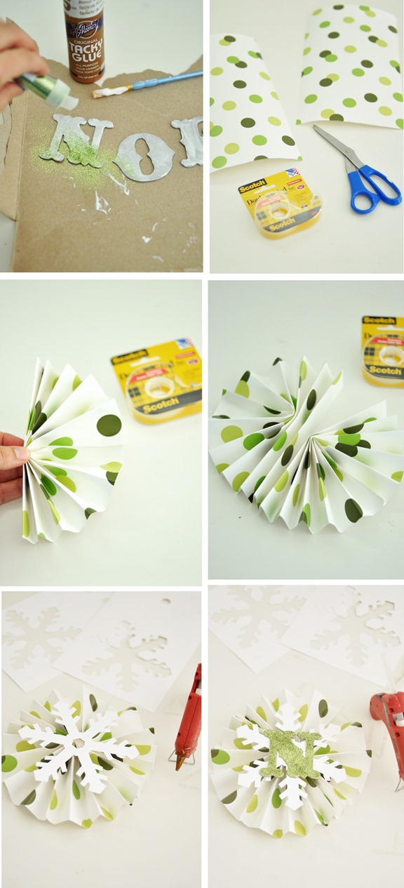 paper medallion steps