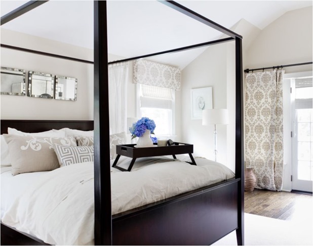 neutral elegant bedroom