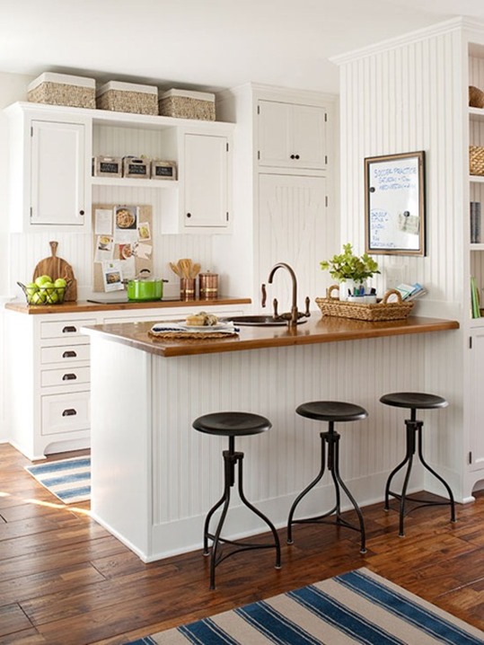 wood countertops bhg