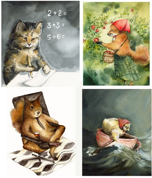 amberalexander watercolors