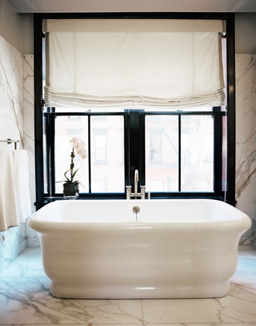 white freestanding tub lonny