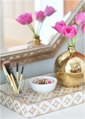 bone inlay tray
