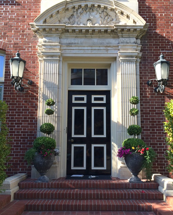 black and white door san francisco