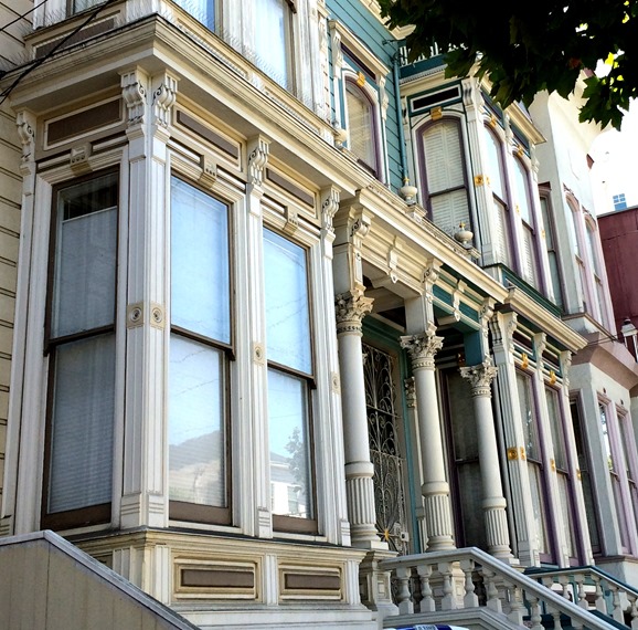 san francisco victorian porches