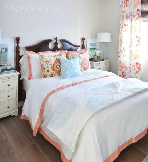 welcoming guest bedroom