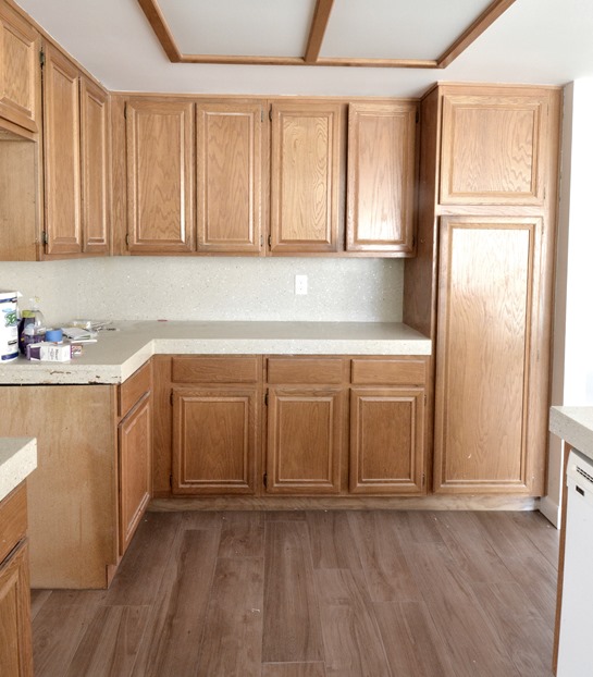 old oak kitchen cabinets