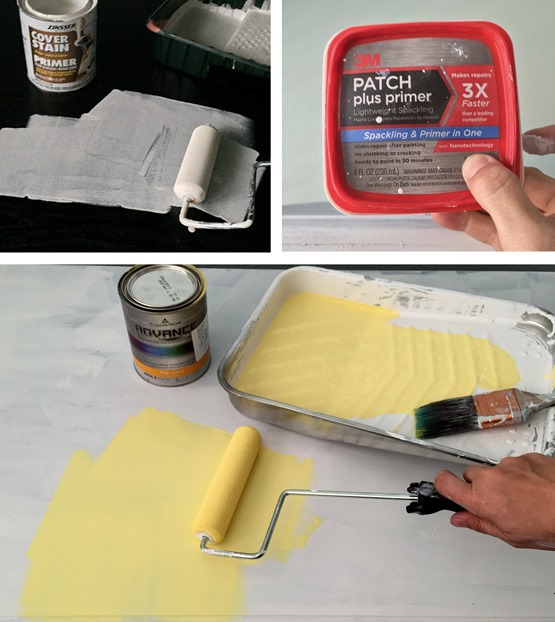 painting furniture steps