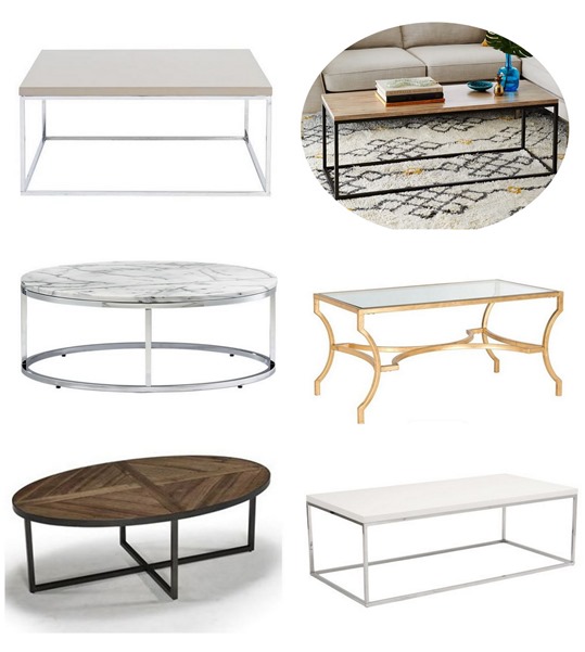 modern coffee tables